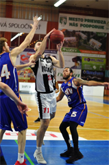 BC Prievidza - BK 04 AC LB Spišská Nová Ves 98:63 (foto: Barbora Bařinová)